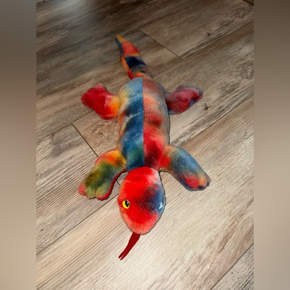 Ty beanie babies lizzy the lizard 15 in - Picture 2 of 5